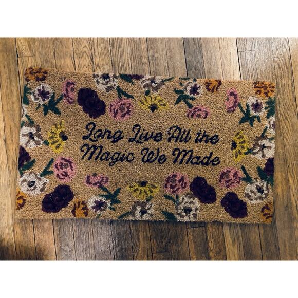 SHIPS IN 24 HRS Taylor Swift Long Live Acoustic Piano Door Mat - Picture 2 of 2